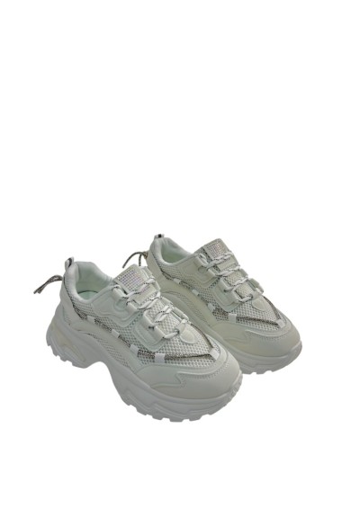 SNEAKERSΜΕ ΔΙΑΚΟΣΜΗΤΙΚΟ ΣΤΡΑΣ ΚΟΡΔΟΝΙ